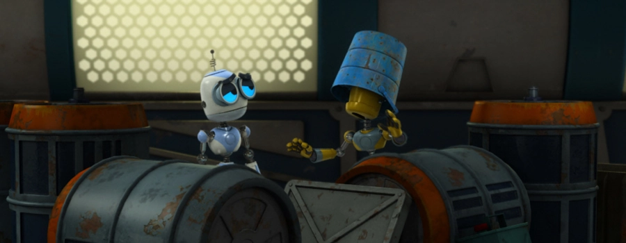 Болт и Блип спешат на помощь